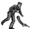 Driver running with pistol, male (28mm)