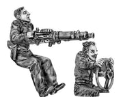 Driver and gunner bare headed (28mm)