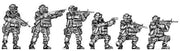 NATO Special Forces Frogmen without boat (28mm)