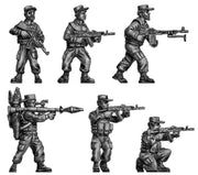 Afghan National Police in caps (28mm)