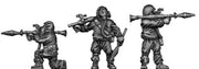 1980's Soviet soldier in NBC suit with RPG-7 (28mm)