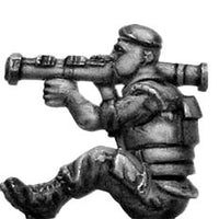 French Foreign Legionnaire in beret with AT-4 rocket launcher (28mm)
