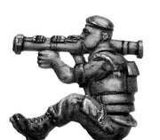 French Foreign Legionnaire in beret with AT-4 rocket launcher (28mm)
