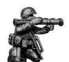 French Foreign Legionnaire in helmet with AT-4 rocket launcher (28mm)
