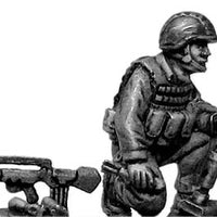 French Foreign Legionnaire in helmet with LGI 51mm grenade launcher (28mm)