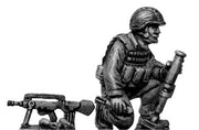 French Foreign Legionnaire in helmet with LGI 51mm grenade launcher (28mm)