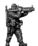 1960-80s US trooper in MOPP gear with M72 LAW rocket launcher (28mm)
