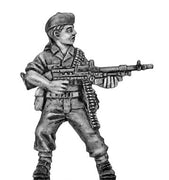 British infantry in glengarry cap with L7A2 (GPMG) 1967 Aden (28mm)