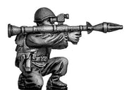 Mechanised infantry in helmet with RPG (28mm)