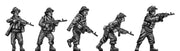 Mechanised infantry in boonie hat with AK74 (28mm)