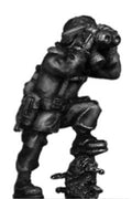 German Bundeswehr NCO/Spotter with MP7 and gas mask (28mm)