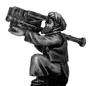 Afghan Guerrilla with Stinger missile launcher (28mm)