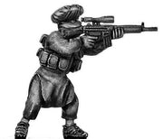 Afghan Black Guard sniper with scoped G3 (28mm)