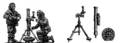 1980's Soviet soldier in NBC suit with 82mm mortar (28mm)