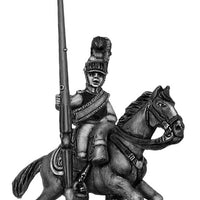 1812 Kürrassier-Regiment von Zastrow standard bearer (28mm)