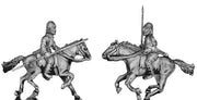 Pathlagonian cavalry, wicker helmet, spear/javelin (28mm)