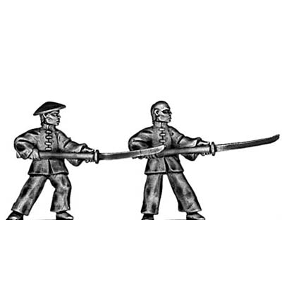 Chinese pirate with pole arm (28mm)