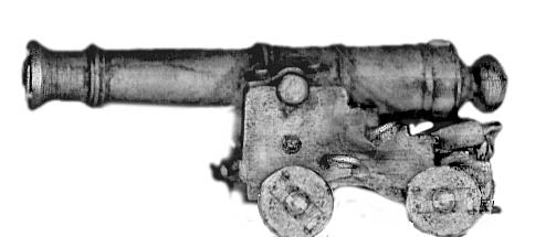 Short 9lb cannon (28mm)