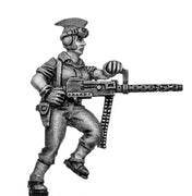 Rocket girl LMG in helmet (28mm)