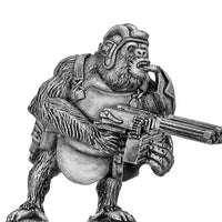 Soviet Gorilla with twin HMGs, tanker helmet and body armour (28mm)
