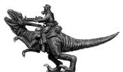 German soldier riding Dinonicus armed with MG-15 (28mm)