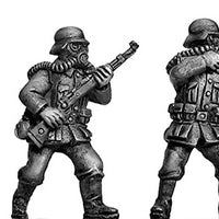 Stormtroopers in gasmasks with rifles (28mm)