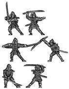 Samurai warrior with sword (28mm)