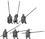 Sumerian spearman with cloak (28mm)