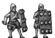 Sumerian front rank axeman (28mm)