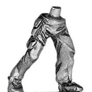 SWAT Legs Advancing, left foot forward (28mm)