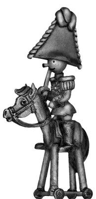 Toy Town Soldier General on horse (28mm)