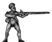 Tupi with bowl haircut and musket (28mm)