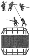 Napoleon on the Bridge at Arcola 1796 (28mm)