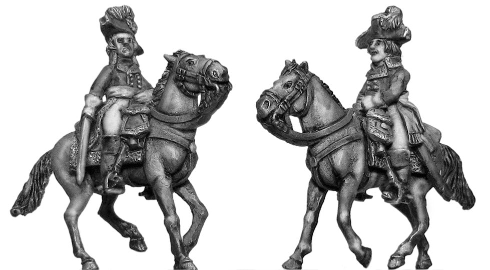 French Generals, mounted (28mm)