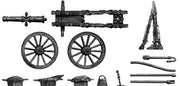 French 8-pdr gun with equipment (28mm)