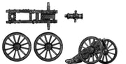 French 6 inch howitzer with equipment (28mm)