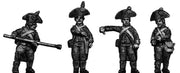 Foot artilleryman, bicorne, regulation uniform, loading (28mm)