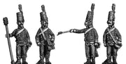 Horse Artilleryman hussar jacket firing gun Mirliton style shako (28mm)