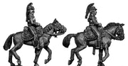 Mounted Horse Artilleryman hussar jacket Dragoon style helmet (28mm)