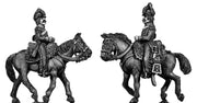 Mounted Horse Artilleryman hussar jacket casque (infantry style) (28mm)