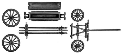 Caisson würtz wagon (no horses or crew) (28mm)