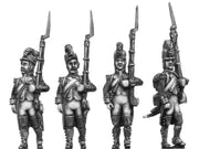 Grenadier, casque, regulation uniform, march-attack (28mm)
