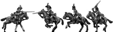 Cuirassier charging (28mm)