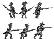 Grenadier, bircorne, regulation uniform, advancing (28mm)