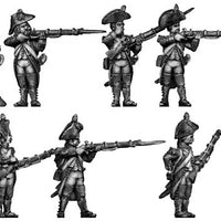 Grenadier, bicorne, regulation uniform, firing & loading (28mm)