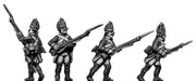 Russian Fusilier, coat with lapels and collar, advancing (28mm)