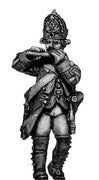 Russian Fusilier fifer, coat with lapels and collar, marching (28mm)
