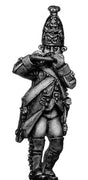 Russian Grenadier fifer, coat with lapels and collar, marching (28mm)