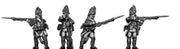 Russian Fusilier, coat - no lapels, firing & loading (28mm)