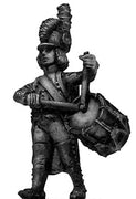 Drummer, casque, regulation uniform, marching (28mm)